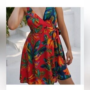 NEW Farm Rio Wrap Dress